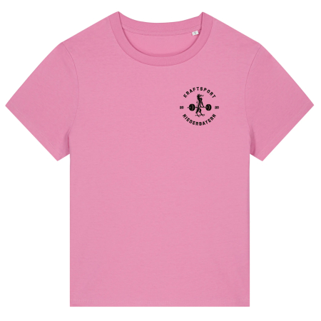 T-Shirt Damen | Stanley Stella Muser | pink | Kraftsport Niederbayern e.V.