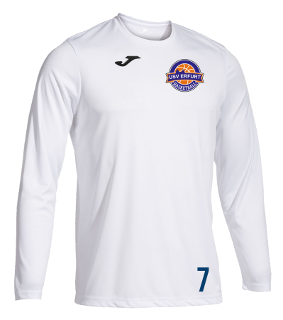 Langarmshirt | Kinder/Herren | Joma Combi | weiß | USV Erfurt Basketball