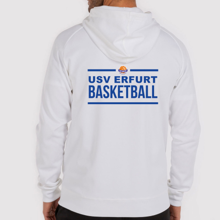 Kapuzenjacke | Kinder/Herren | weiß | USV Erfurt...