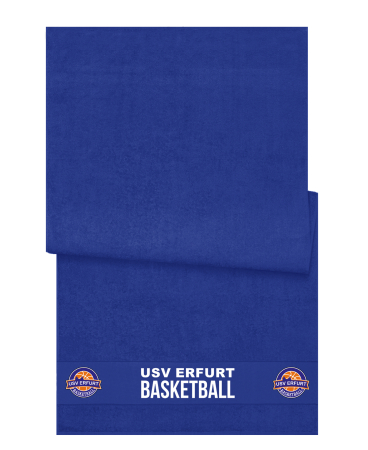 Handtuch | royal | USV Erfurt Basketball