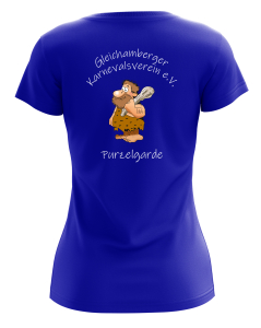 T-Shirt für Damen | blau | Gleichamberger Karnevalsverein e.V.