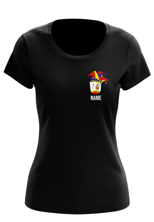 T-Shirt für Damen | schwarz | Gleichamberger Karnevalsverein e.V.