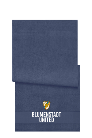 Handtuch | marine | Blumenstadt United