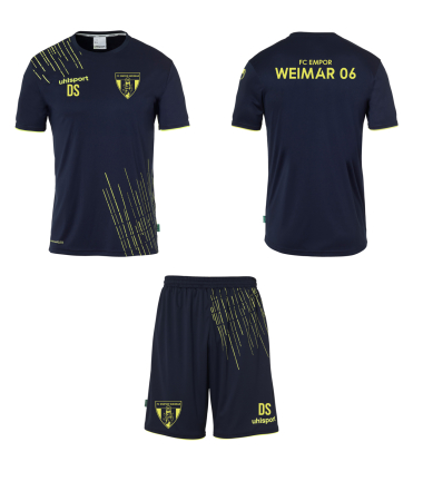 Trikotset Kinder/Herren | Uhlsport Score 26 | marine/fluo...