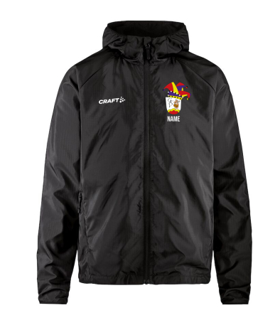Windjacke  für Kinder/Herren | CRAFT schwarz | Gleichamberger Karnevalsverein e.V.