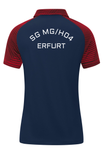Poloshirt  für Damen | JAKO Performance marine/rot | SG Mediengroup/Harz 04