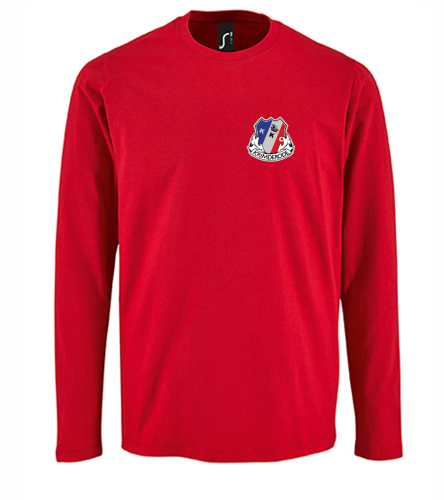 Longsleeve für Kinder/Herren | Sol´s Imperial | rot | Krimderöder Karneval Club
