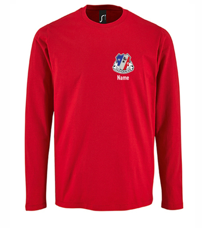 Longsleeve für Kinder/Herren | Sol´s Imperial | rot | Krimderöder Karneval Club