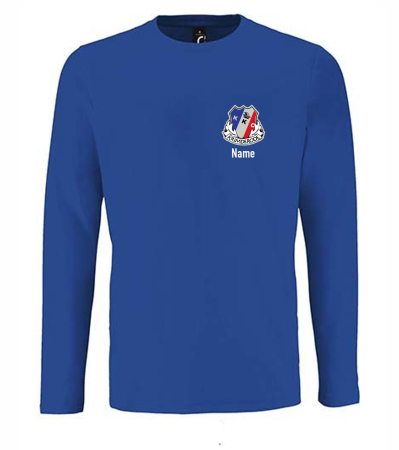 Longsleeve für Kinder/Herren | Sol´s Imperial | blau | Krimderöder Karneval Club
