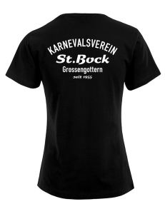 T-Shirt | Damen | Promodoro | schwarz - St. Bock Grossengottern e. V.