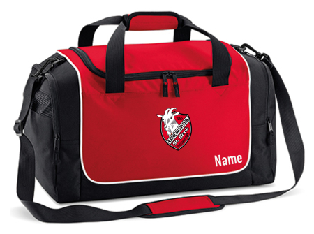 Sporttasche | rot, schwarz, weiss - St. Bock...