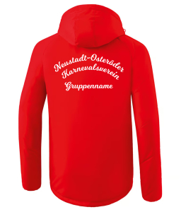 Winterjacke für Kinder/Herren | ERIMA Team, rot | Neustadt-Osteröder Karnevalsverein
