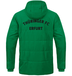 Coachjacke mit Kapuze Kinder/Herren | JAKO Team sportgrün | Thüringer FC Erfurt e.V.