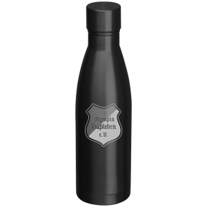 Edelstahlflasche | matt schwarz | 500ml | SV Olympia Haßleben