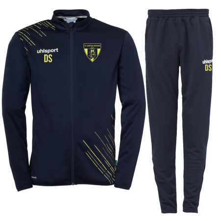 Trainingsanzug für Kinder/Herren | Uhlsport Score 26 Classic | marine/fluo gelb | FC Empor Weimar 06