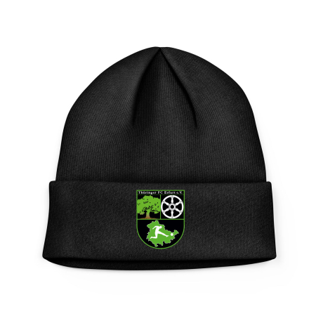Beanie | Logo | schwarz | Thüringer FC Erfurt e.V.
