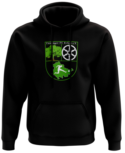 Hoodie | schwarz | Logo | Thüringer FC Erfurt e.V.