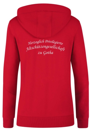 Kapuzensweat | Damen | JAKO Power | rot -...