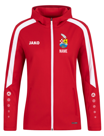 Kapuzenjacke Power Damen | JAKO, rot | Neustadt-Osteröder Karnevalsverein