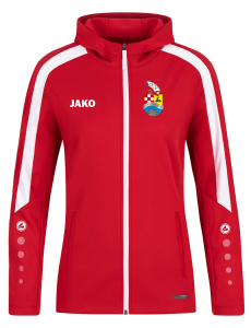 Kapuzenjacke Power Damen | JAKO, rot | Neustadt-Osteröder Karnevalsverein
