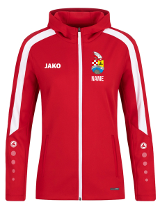 Kapuzenjacke Power Damen | JAKO, rot | Neustadt-Osteröder Karnevalsverein