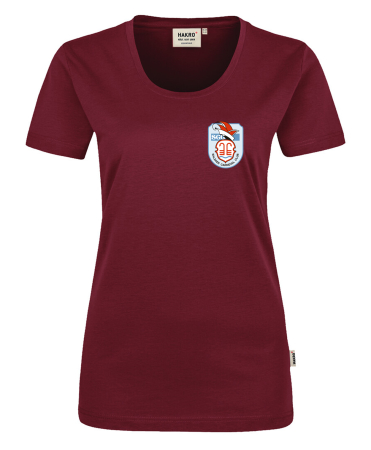 T-Shirt Damen | Hakro Classic | weinrot | Salzaer...