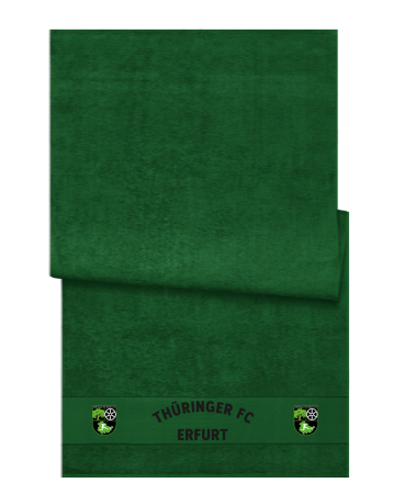 Badetuch/Strandtuch | grün - Thüringer FC...