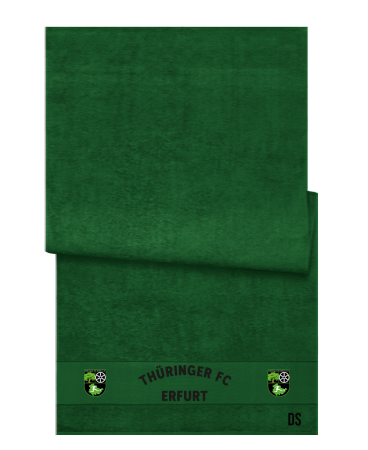 Badetuch/Strandtuch | grün - Thüringer FC...
