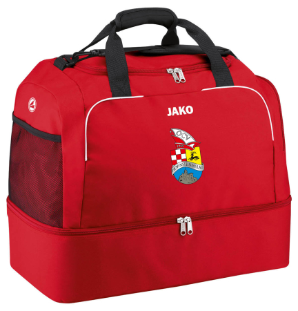 Sporttasche Classico mit Bodenfach | rot -...