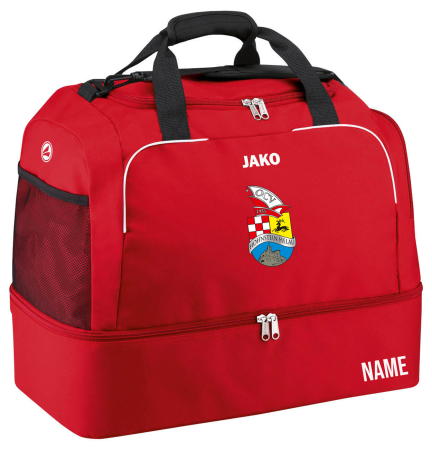 Sporttasche Classico mit Bodenfach | rot -...