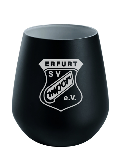 Universalglas | Windlicht | matt schwarz | 420ml | SV Empor Erfurt