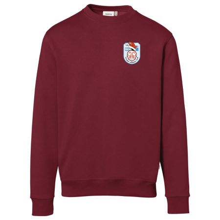 Sweatshirt Unisex | Hakro-Bio | weinrot | Salzaer...