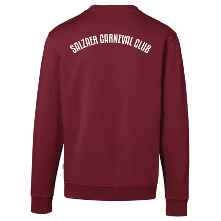 Sweatshirt Unisex | Hakro-Bio | weinrot | Salzaer...