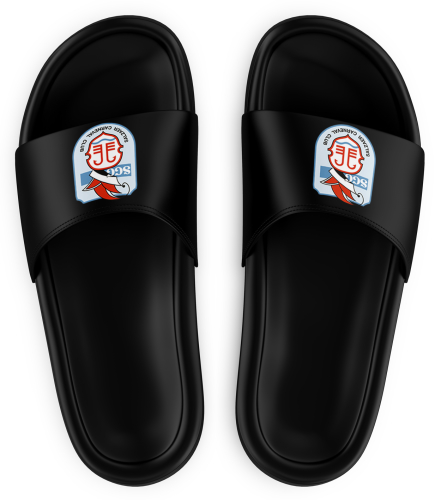 Badeschuhe | Logo | schwarz | Salzaer Carneval Club e.V.