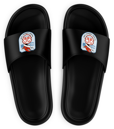 Badeschuhe | Logo | schwarz | Salzaer Carneval Club e.V.