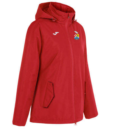 Langer Anorak für Damen | rot |...