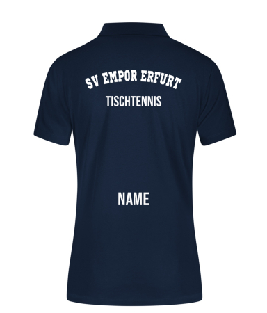 Polo für Damen | JAKO Power | marine | Tischtennis | SV Empor Erfurt