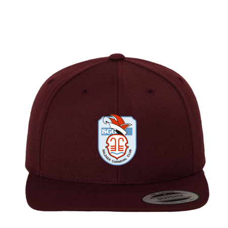 Basecap Snapback maroon | Salzaer Carneval Club e.V.