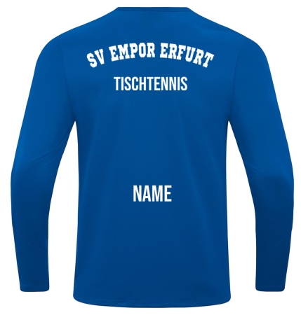 Sweatshirt für Kinder/Damen/Herren | JAKO Power | royal | Tischtennis | SV Empor Erfurt