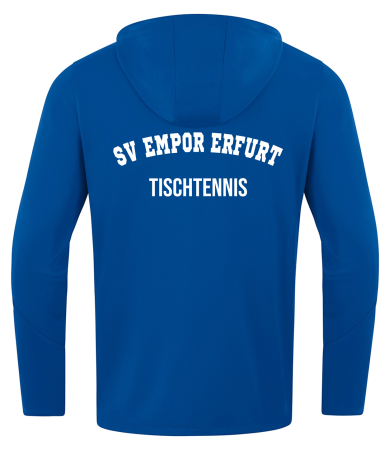 Kapuzenjacke für Kinder/Herren | JAKO Power | royal | Tischtennis | SV Empor Erfurt