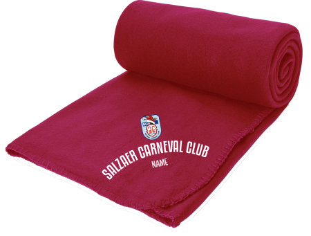 Aufwärmdecke | Fleece | schwarz | Salzaer Carneval...