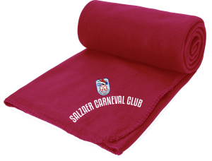 Aufwärmdecke | Fleece | schwarz | Salzaer Carneval Club e.V.