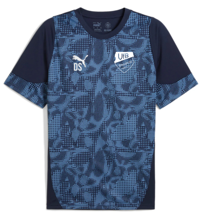 Trainingsshirt Herren | PUMA teamCUP trainings jersey | navy-silver blue | VfB Steudnitz 1990 e.V.