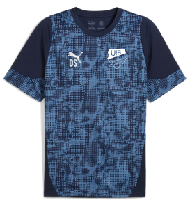 Trainingsshirt Herren | PUMA teamCUP trainings jersey | navy-silver blue | VfB Steudnitz 1990 e.V.