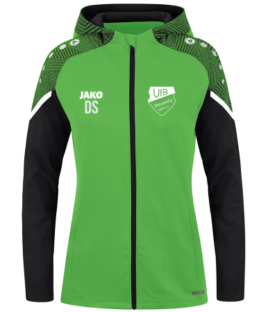Kapuzenjacke Damen | JAKO Performance grün | VfB Steudnitz e.V.