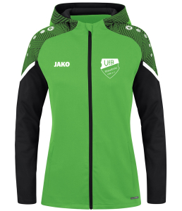 Kapuzenjacke Damen | JAKO Performance grün | VfB Steudnitz e.V.