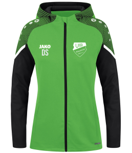 Kapuzenjacke Damen | JAKO Performance grün | VfB Steudnitz e.V.