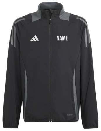Tiro 24 Präsentationsjacke | Adidas | black/dark grey | Herren | PSV Eisenach