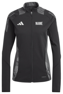 Tiro 24 Präsentationsjacke | Adidas | black/dark grey | Damen | PSV Eisenach