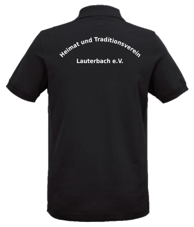 Polo-Shirt | Herren | schwarz | Heimat und...